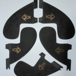 Powerdrive Fins 5 Pack FCS2 Base - Quad / Thruster